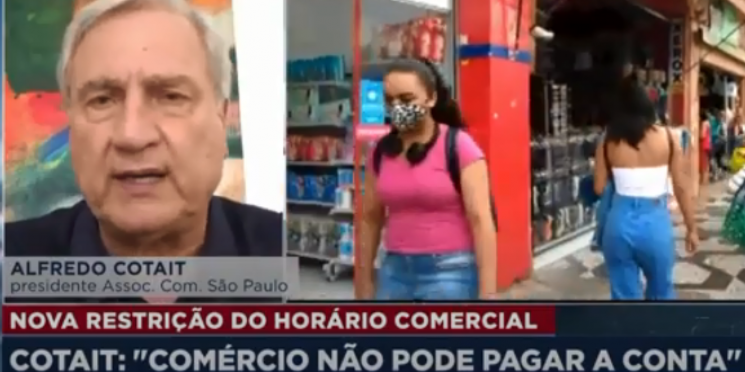 Presidente da Facesp critica as restrições no comércio