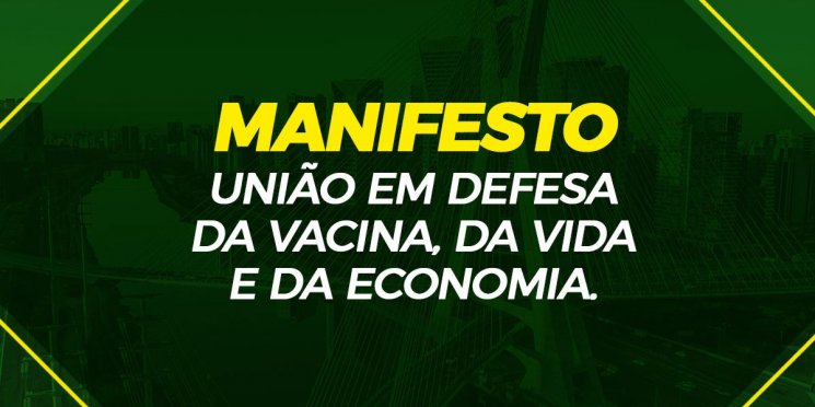 Manifesto Facesp: união em defesa da vacina, da vida e da economia