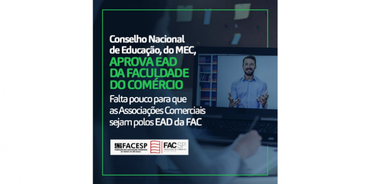 Mais uma etapa vencida: Conselho Nacional de Educação aprova EAD da Faculdade do Comércio