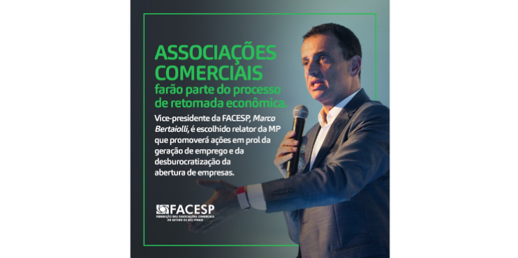 Associações Comerciais vão participar dos processos de retomada econômica e de geração de empregos no País