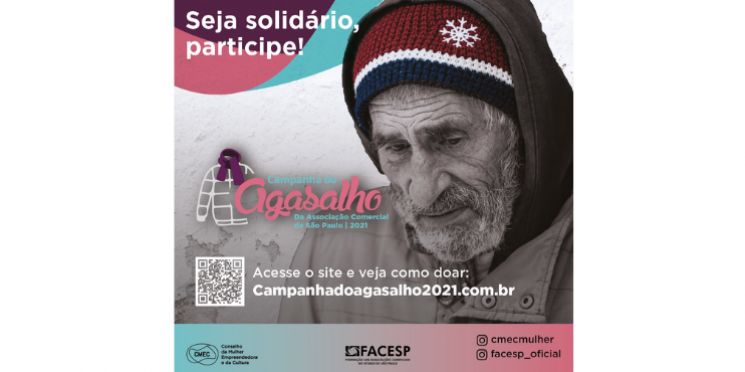Campanha do Agasalho 2021 do CMEC da Facesp e da ACSP é lançada