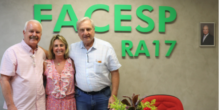 Presidente da Facesp visita Associações Comerciais da região de Presidente Prudente