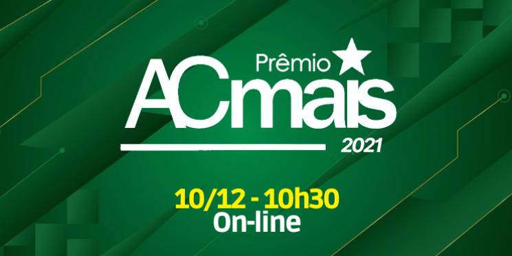 Prêmio AC Mais 2021 será no dia 10 de dezembro