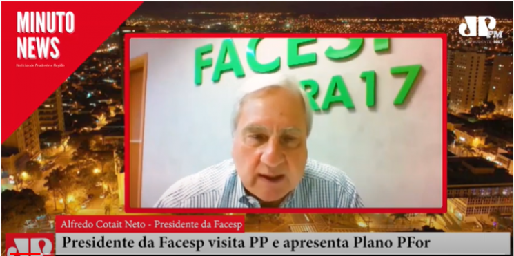 Cotait fala sobre o Plano de Fortalecimento (PFor) em entrevista na Jovem Pan