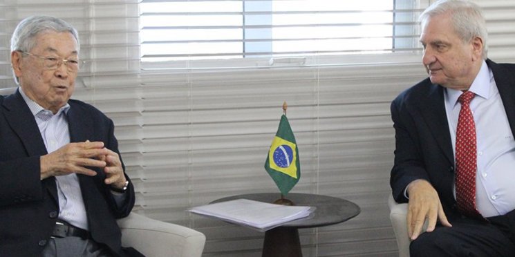 Presidente da Facesp recebe ex-ministro de Minas e Energia para discutir alta dos combustíveis