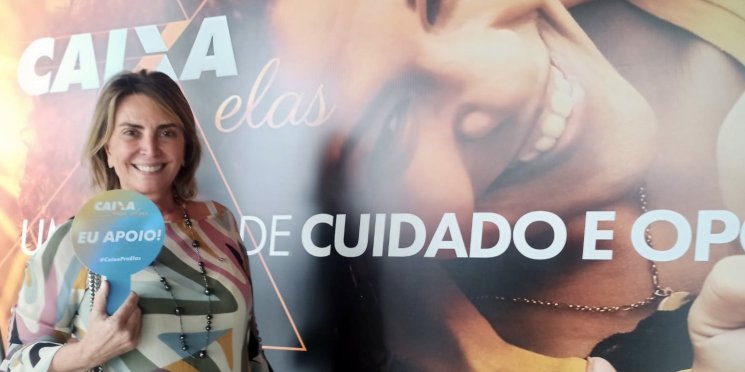 Presidente do CMEC participa do lançamento do projeto Caixa Pra Elas