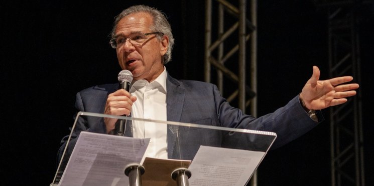 Ministro Paulo Guedes palestra em evento organizado pelas Distritais da ACSP São Paulo