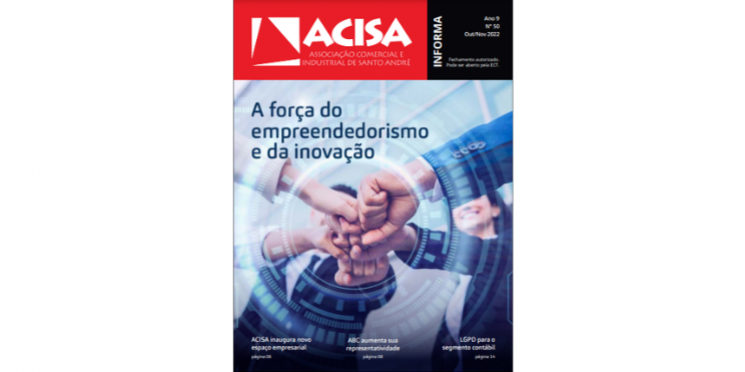 Revista Acisa Informa destaca inauguração de espaço empresarial