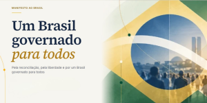 Carta aos brasileiros propõe superar a polarização ‘por um Brasil governado para todos’